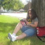 Me @ Read Comics in Public Day 2010